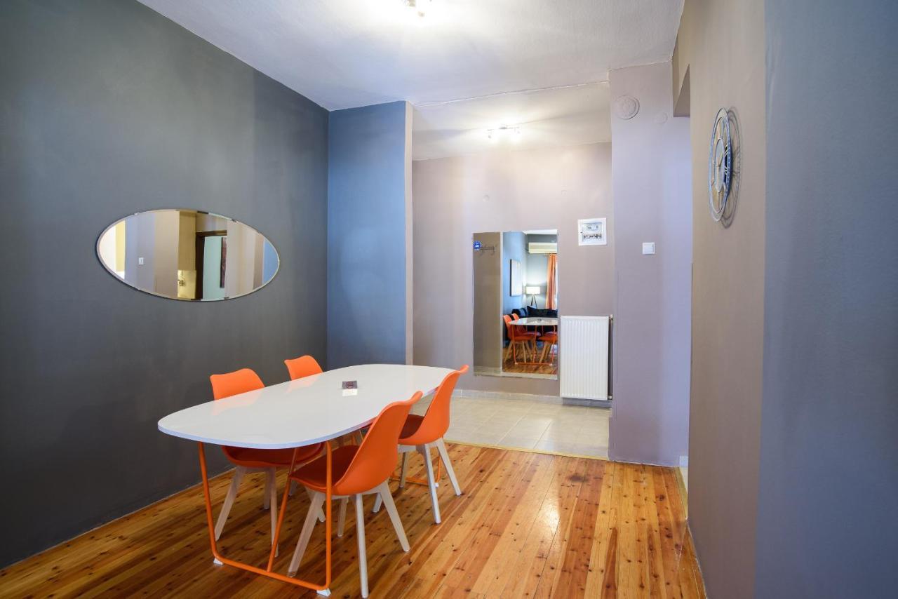 Salonika Downtown Spacious Apartment Szaloniki Kültér fotó